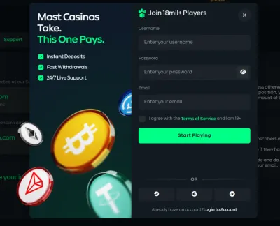 gamdom casino login